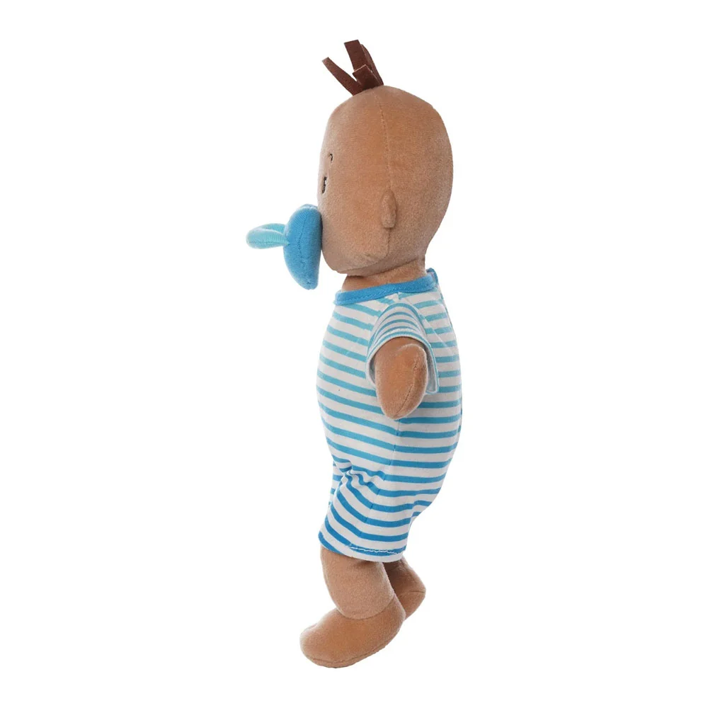 *Manhattan Toy Wee Baby Stella Beige with Brown Tuft - Image 2