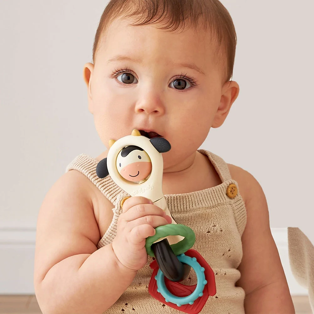 *Itzy Ritzy Itzy Spinner Rattle - Carmen the Cow - Image 2