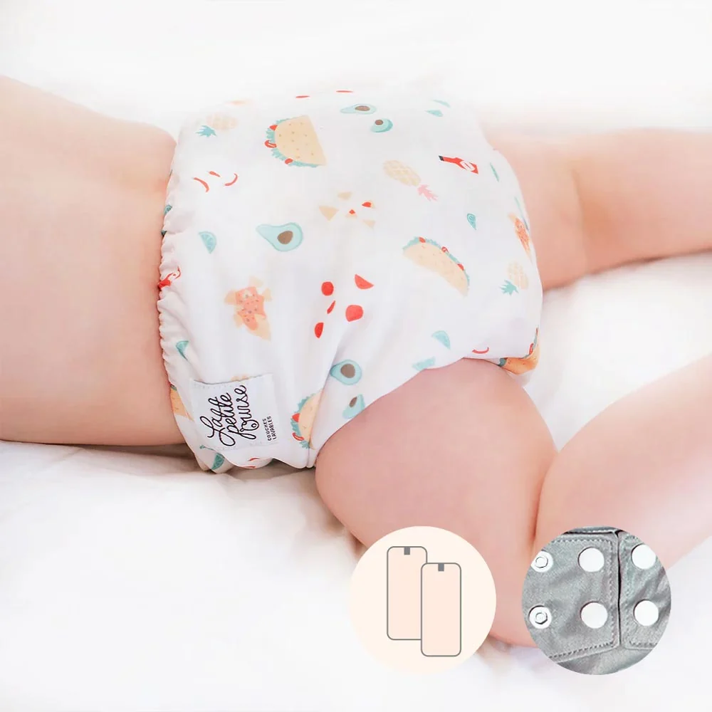 La Petite Ourse One-Size Pocket Cloth Diaper *cannot ship to USA* - Balanced - Image 15
