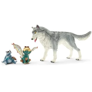 *Schleich Bayala Movie Lykos, Nugur & Piuh
