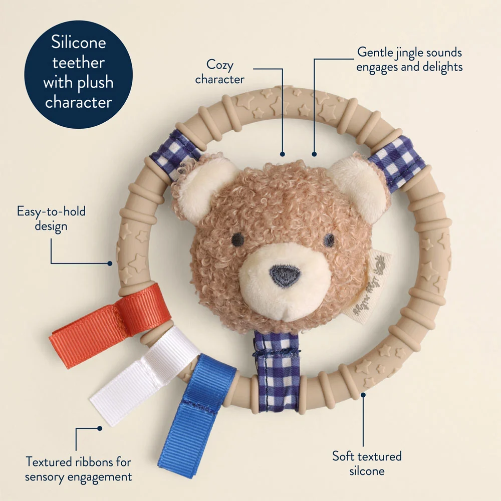 *Itzy Ritzy Itzy Ring Pal - Theo Bear - Image 4