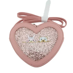 *Sherick Fredermen Hearty Crossbody Bag - Pink