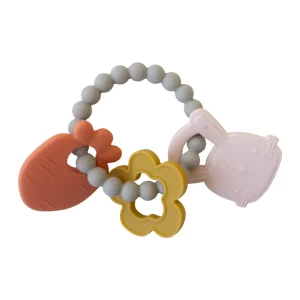 *Loulou Lollipop Born to Be Wild Teething Charms - Bailey Bunny