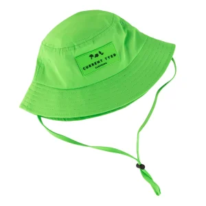 Current Tyed Waterproof Bucket Hat - Neon Green - Large (4y+)
