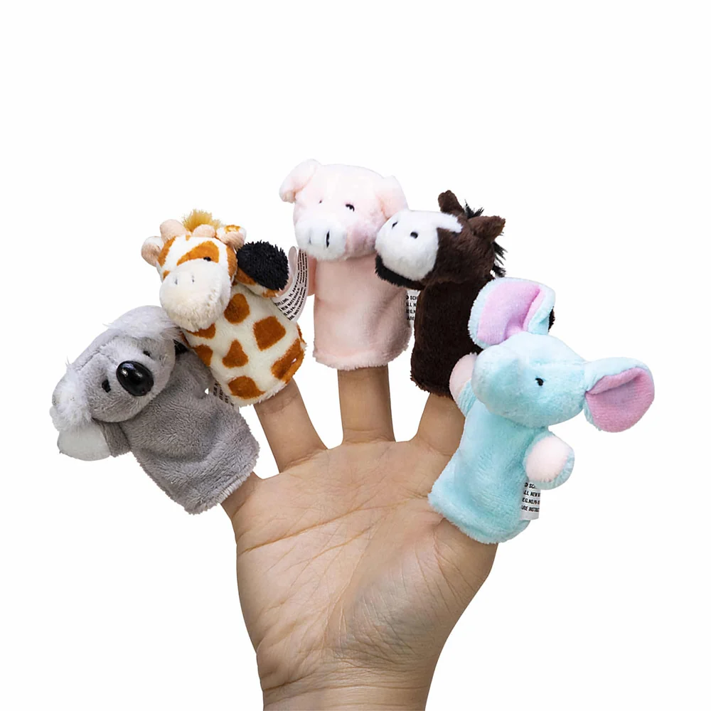 *Schylling Animal Finger Puppets - Dog - Image 15