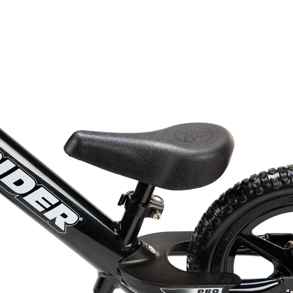 *Strider 12" Pro Balance Bike - Silver - Image 5