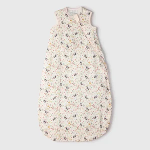 Loulou Lollipop Muslin Lightweight Sleep Bag 0.5 TOG - Bumble Bees