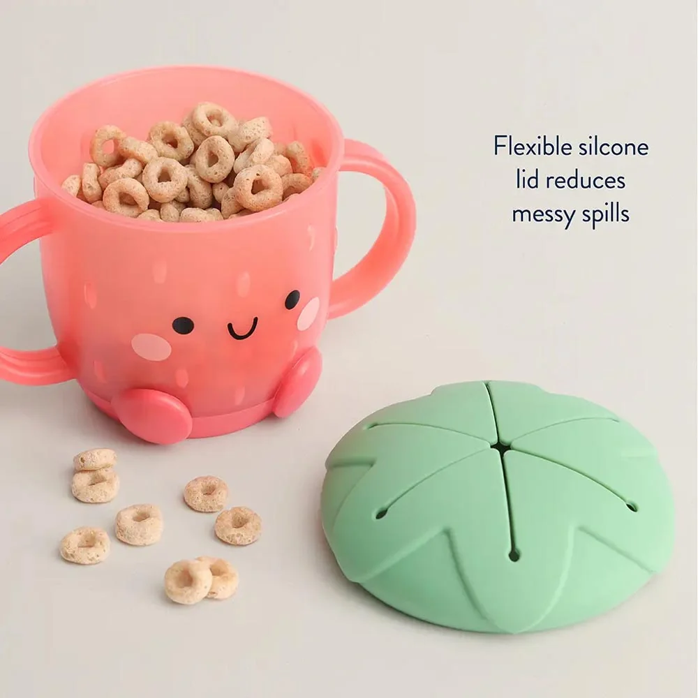 *Itzy Ritzy Itzy Snack Cup - Bonnie the Strawberry - Image 4