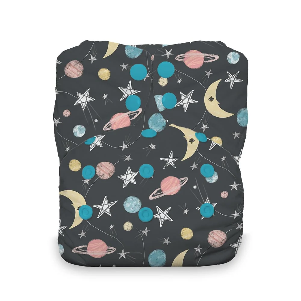 Thirsties One-Size All-in-One Cloth Diaper - SNAP - Claws - Image 13
