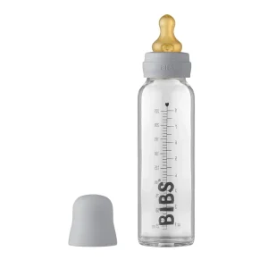 *Bibs Baby Glass Bottle Complete Set - 225mL *Slow Flow* - Sage