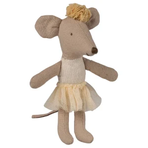 *Maileg Little Sister Ballerina Mouse - Off-White