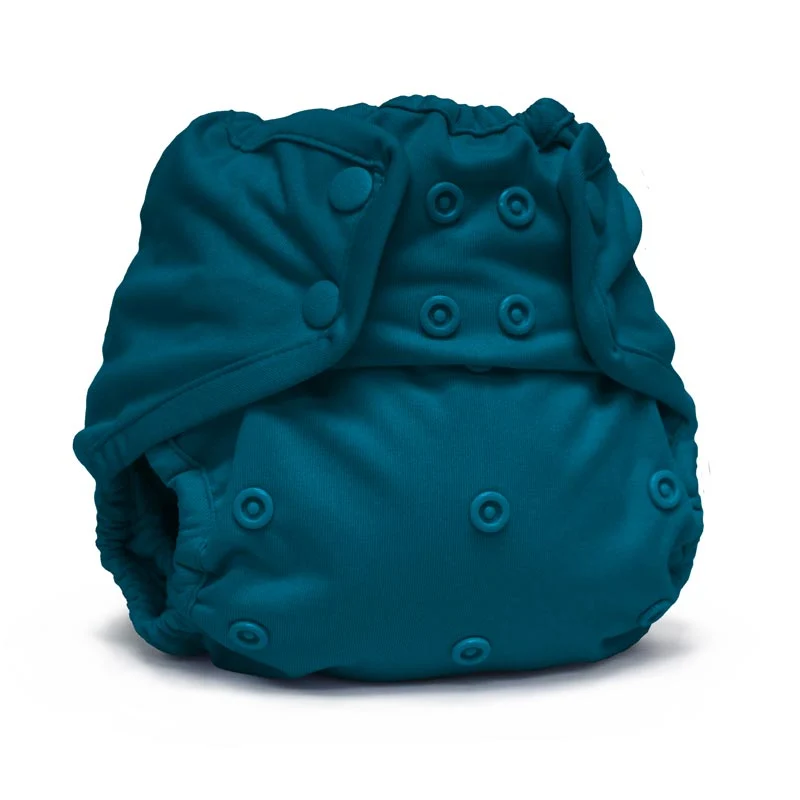 Rumparooz One-Size Cloth Diaper Cover - Snap - Platinum - Image 6