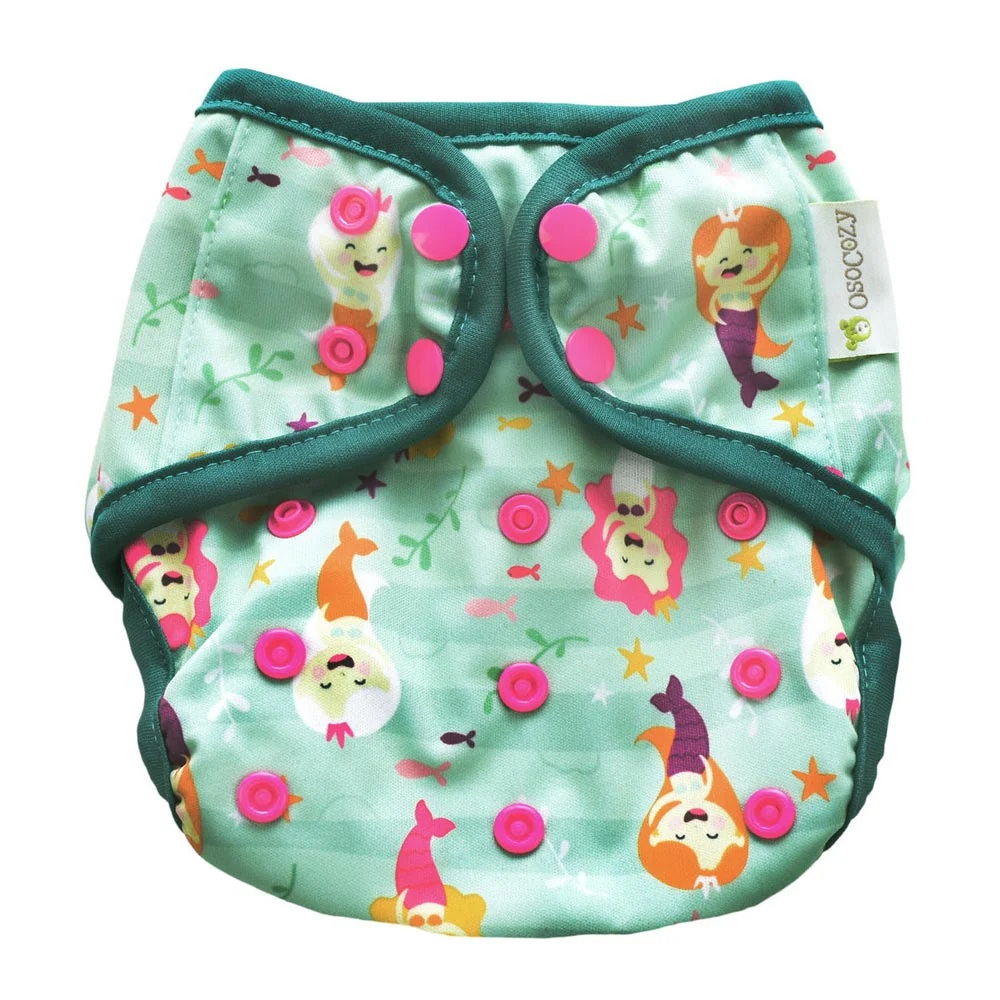 OsoCozy Newborn Cloth Diaper Cover - Arrows - Image 10