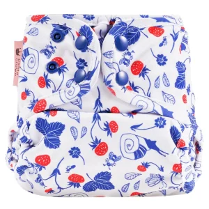 Petite Crown Packa One Size Pocket Diaper - Serenity