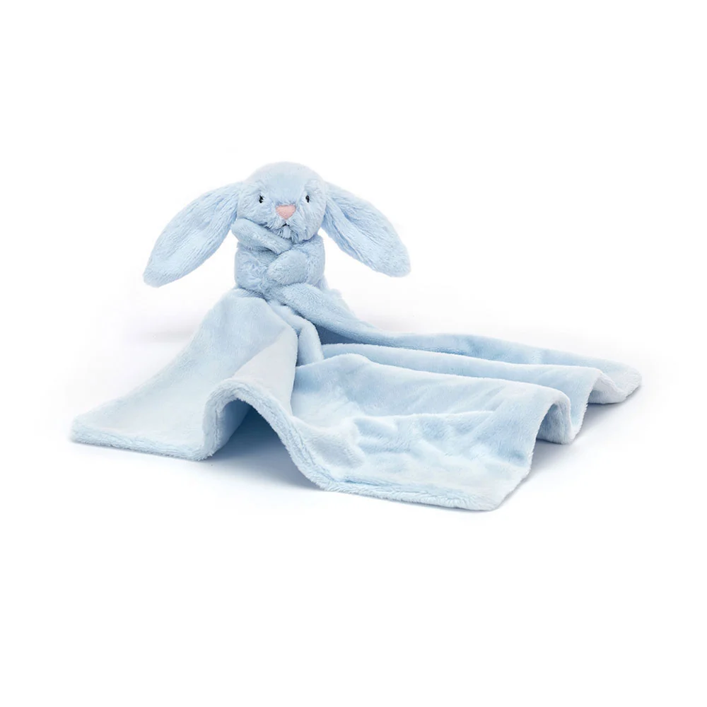 *Jellycat Bashful Blue Bunny Soother - Image 4