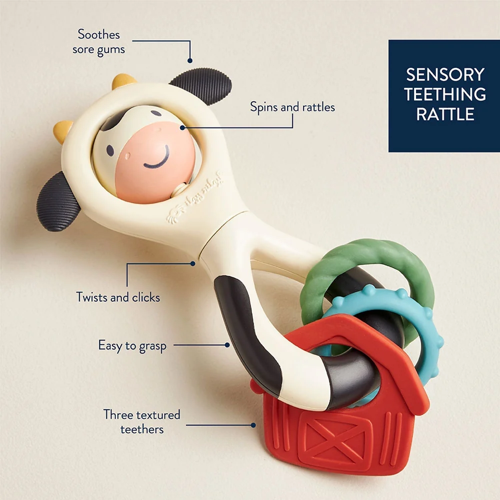 *Itzy Ritzy Itzy Spinner Rattle - Carmen the Cow - Image 4