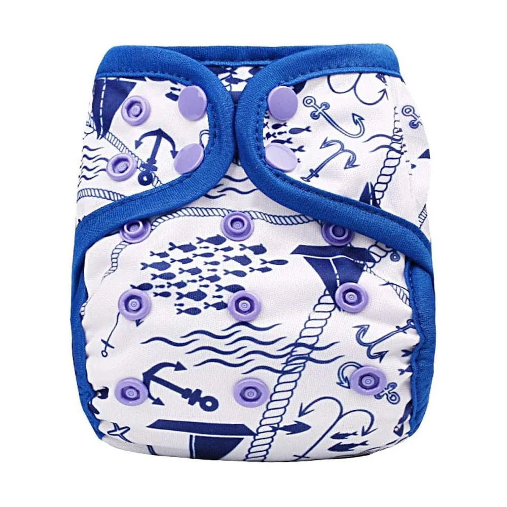 OsoCozy Newborn Cloth Diaper Cover - Arrows - Image 9