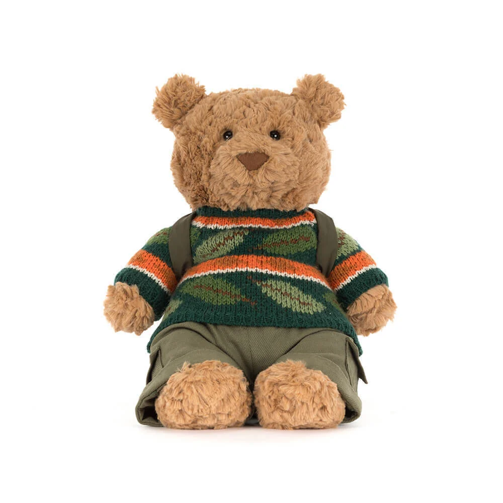 *Jellycat Bartholomew Bear Hiking Outfit - 10" - Image 5
