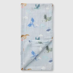 Loulou Lollipop Muslin Swaddle - Magical Dragons