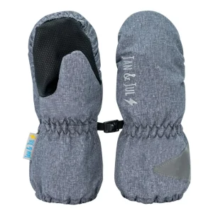Jan & Jul Kids Rain Mittens - Heather Grey - Extra Small (0-2y)