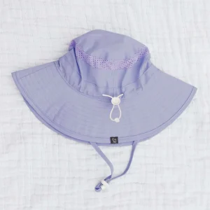 Honeysuckle Swim Co. Bucket Sunhat - Soft Purple - Large (3-10y)