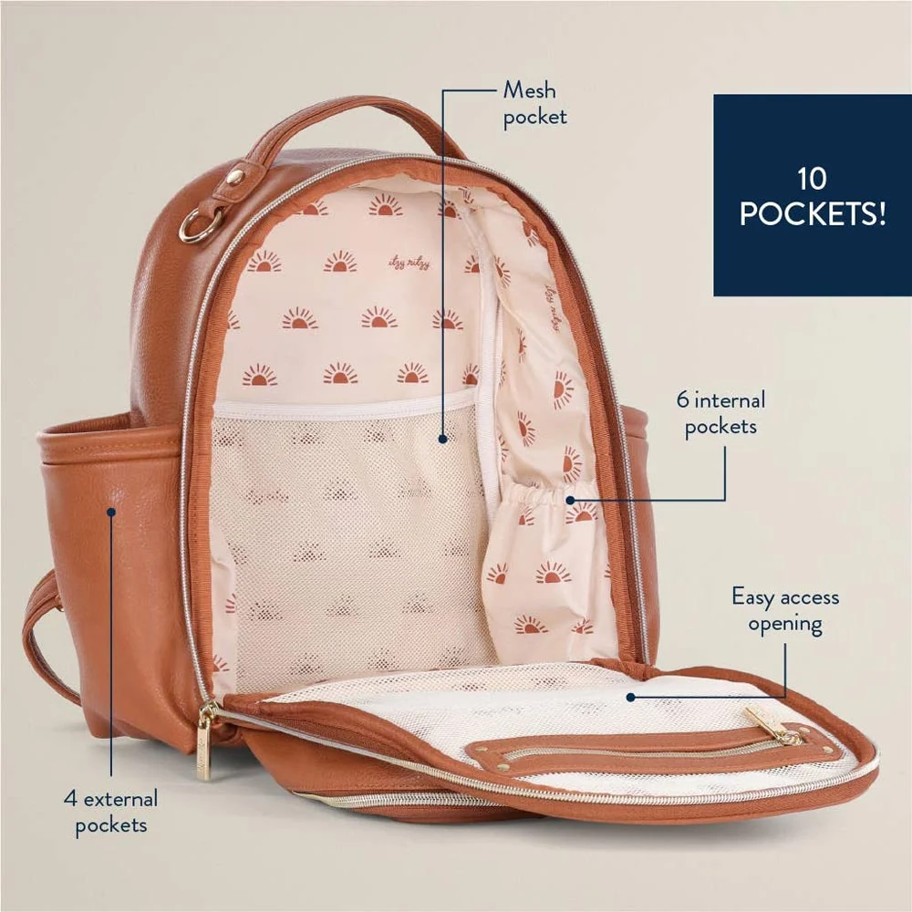 *Itzy Ritzy Itzy Mini Plus Diaper Bag Backpack - Nash Outlaw - Image 10