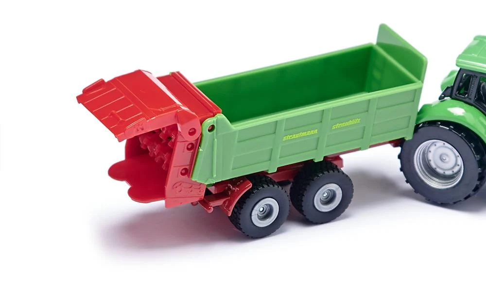 *Siku Tractor with Universal Manure Spreader - Image 2