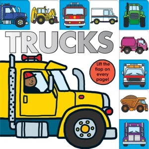 Lift-the-Flap Tab: Trucks
