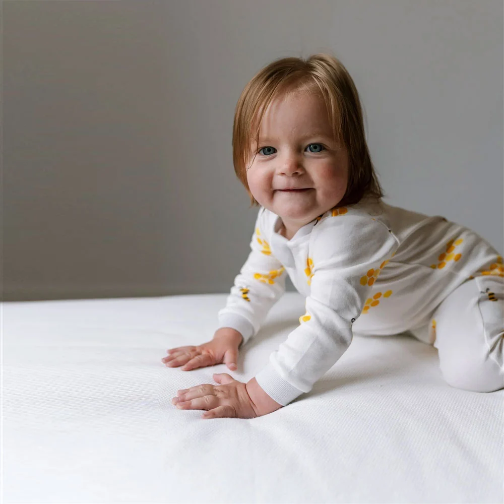 ZippyJamz Footie - Bee Happy - 12-18m - Image 2