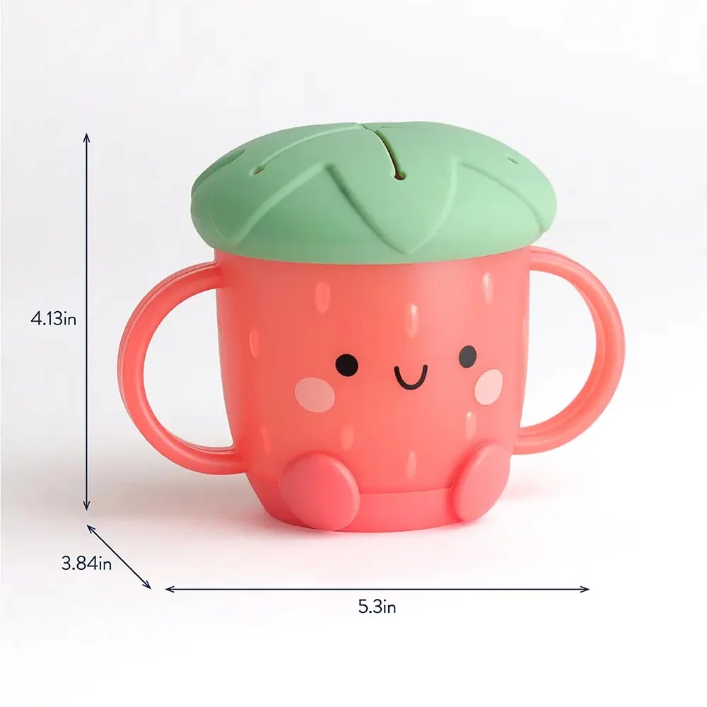 *Itzy Ritzy Itzy Snack Cup - Bonnie the Strawberry - Image 2