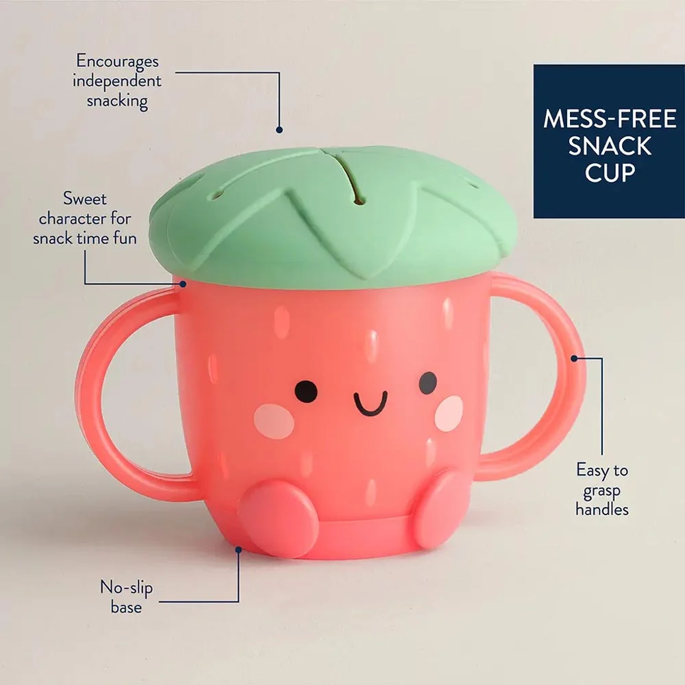 *Itzy Ritzy Itzy Snack Cup - Bonnie the Strawberry - Image 3
