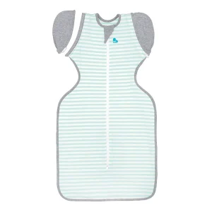 Love to Dream Swaddle Up Transition Bag (1.0 Tog) - Mint Stripe - Large