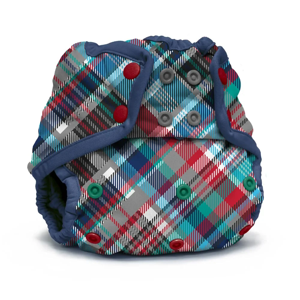 Rumparooz One-Size Cloth Diaper Cover - Snap - Platinum - Image 5