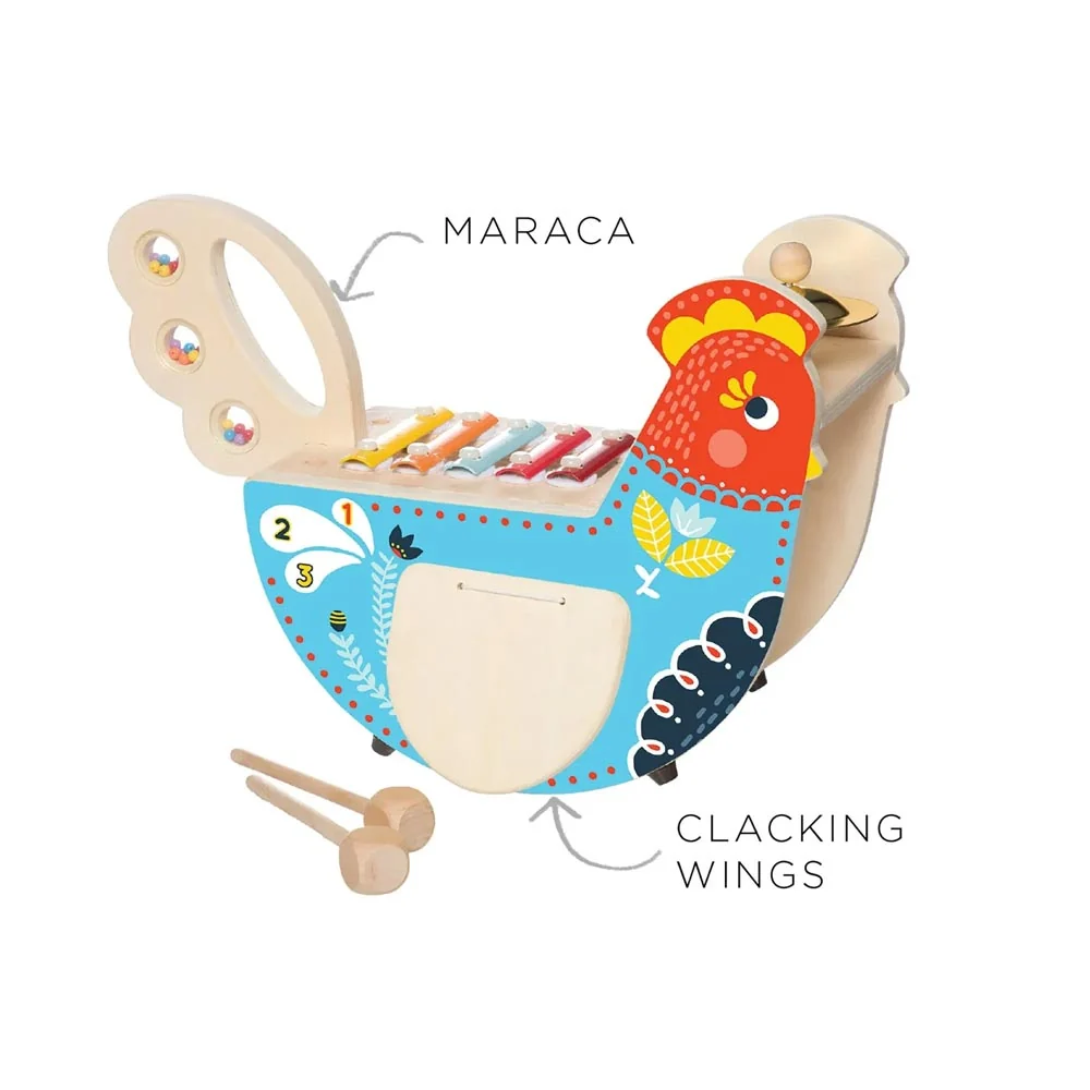 *Manhattan Toy Company Rocking Musical Chicken - Image 2