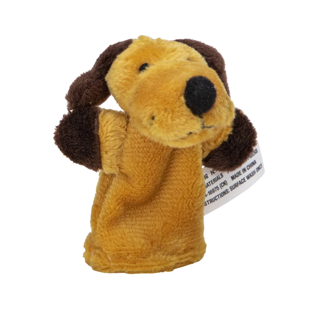 *Schylling Animal Finger Puppets - Dog - Image 2