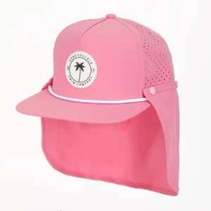 Honeysuckle Swim Co. Snapback Sunhat - Warm Grey