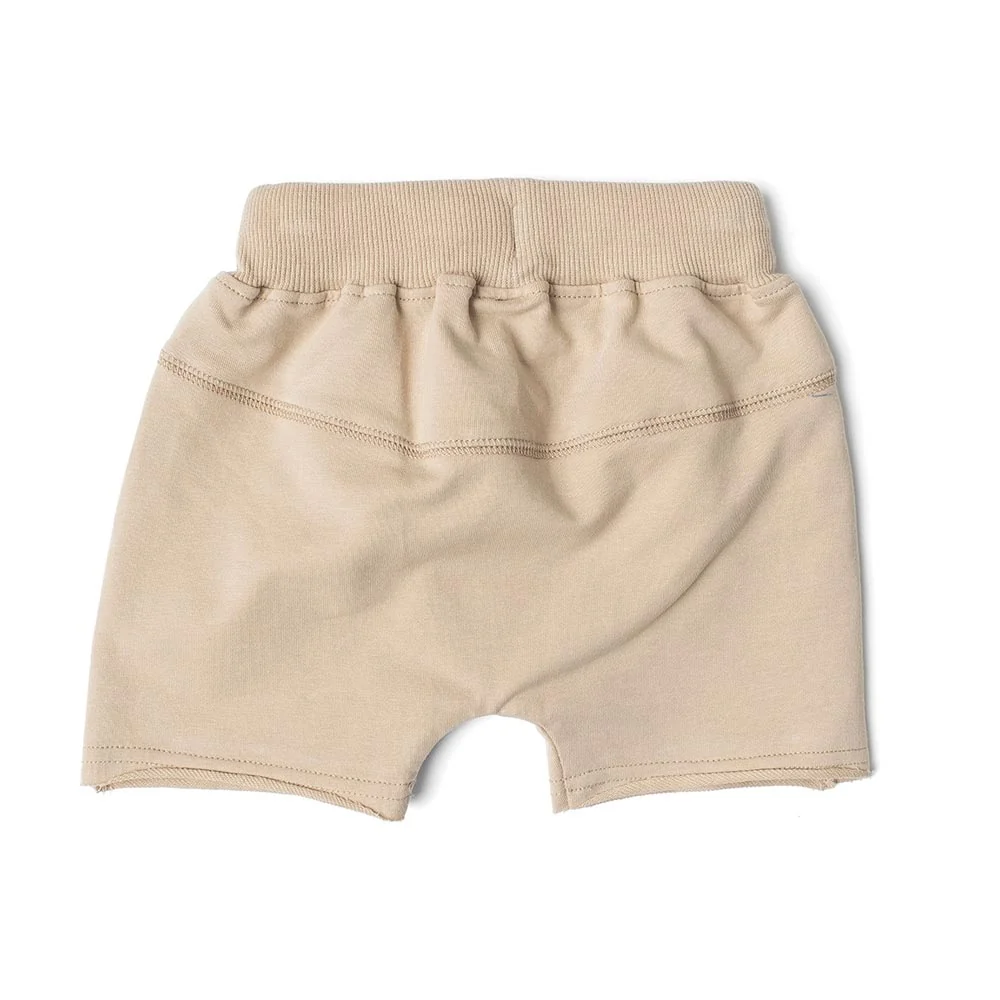 Little Bipsy Raw Edge Harem Short - Beige (Size 10y) - Image 2