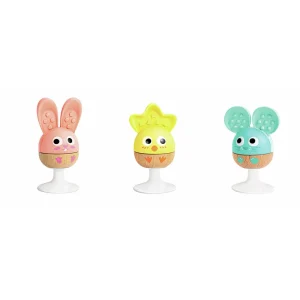 *Hape Cheery Critter Rattle Trio