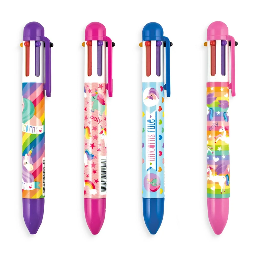 *Ooly 6 Click Pen - Unique Unicorns - Hot Pink