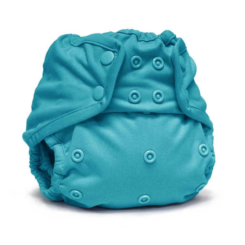 Rumparooz One-Size Cloth Diaper Cover - Snap - Platinum - Image 4