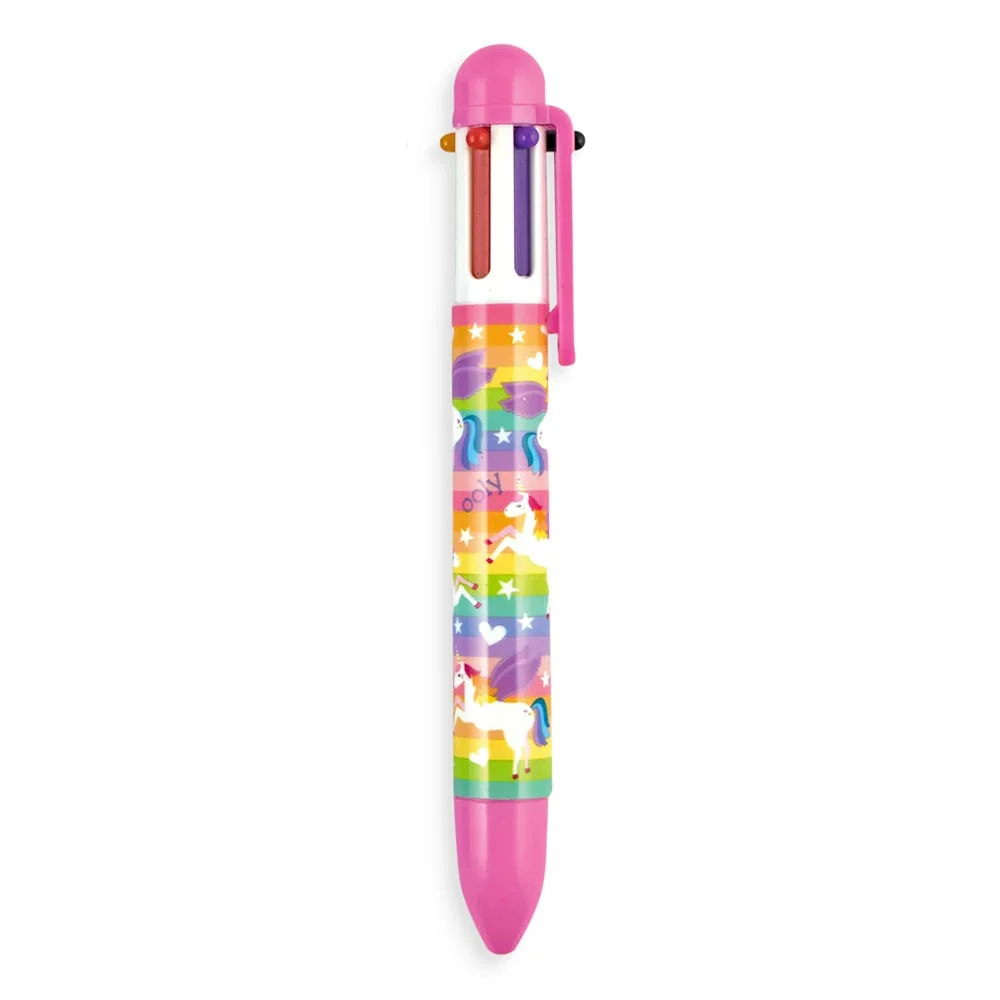 *Ooly 6 Click Pen - Unique Unicorns - Hot Pink - Image 3