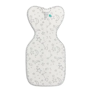 Love to Dream Swaddle UP Silky-Lux Bamboo 1.0 Tog - Cream - Medium (13-19lbs)