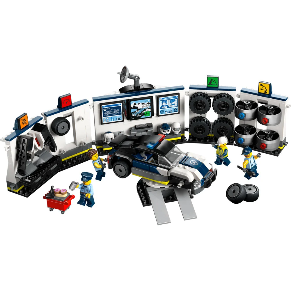 *LEGO City Custom Police Car Garage - Image 2