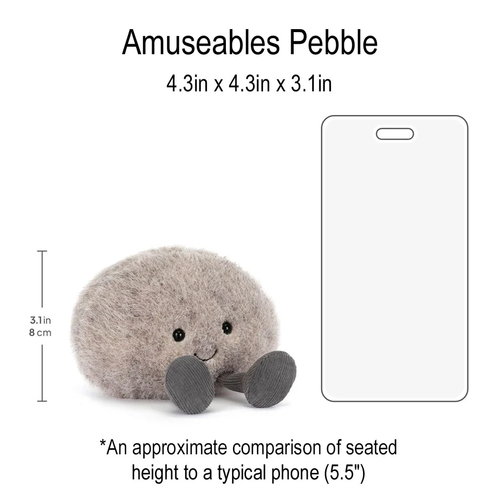 *Jellycat Amuseables Pebble - 4" - Image 6