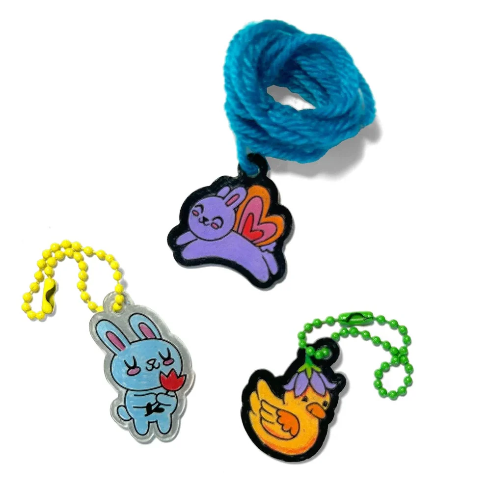 *Ooly Shrink-its! DIY Shrink Art Kit - Garden Pals - Image 3