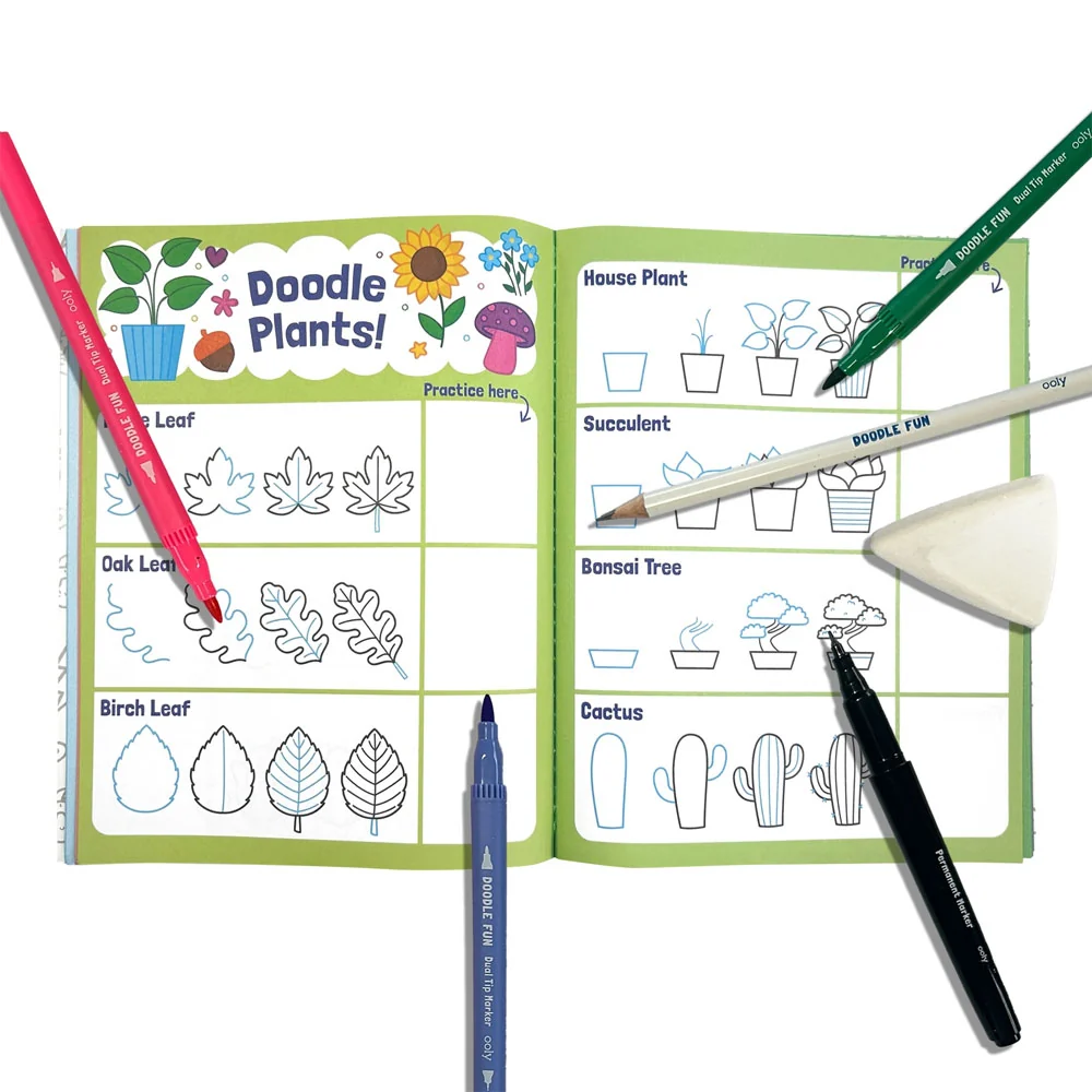 *Ooly Doodle Fun Draw & Colour Activity Kit - Image 5