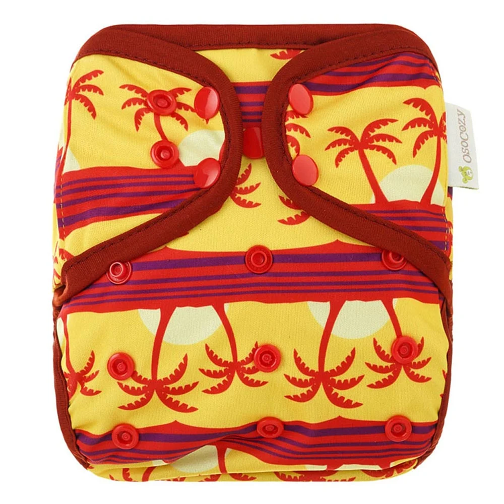 OsoCozy One Size Cloth Diaper Cover - Ferns - Image 19