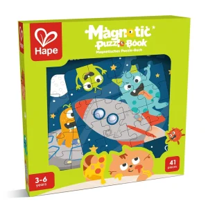 *Hape Magnetic Puzzle Book - Aliens