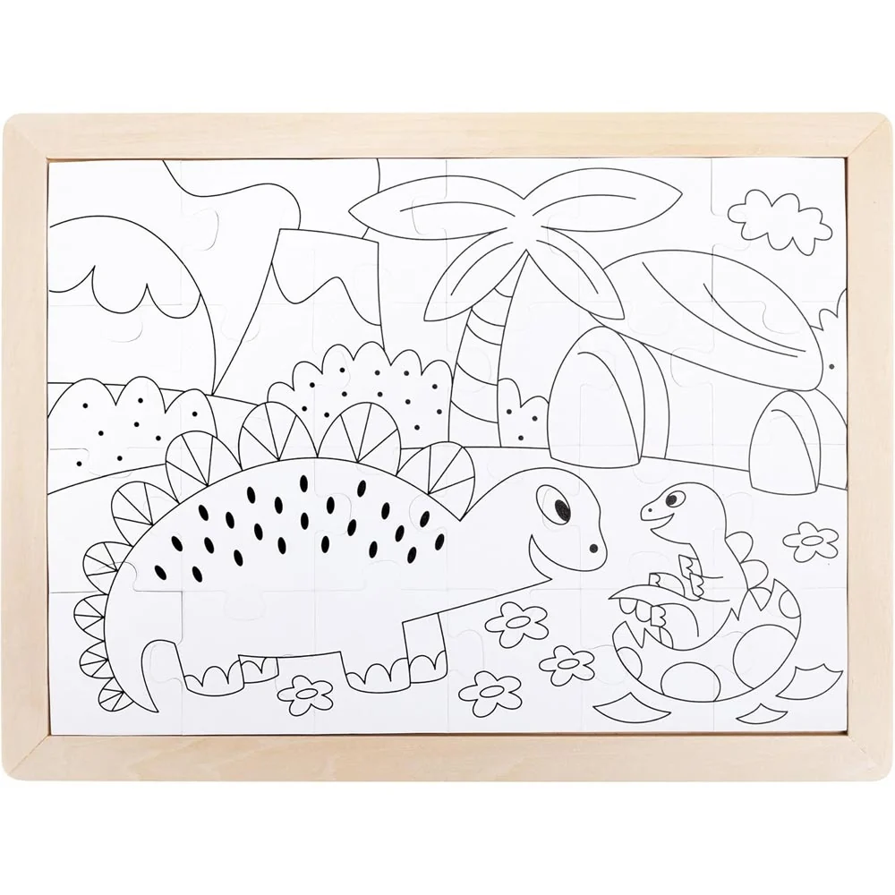 *Hape Dino Puzzle - Image 4