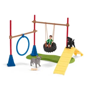 *Schleich Farm World Puppy Agility Training
